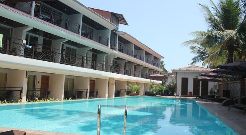 The Ocean Park Resort Calangute Exteriör bild