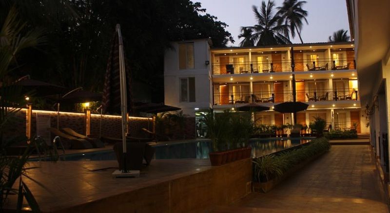 The Ocean Park Resort Calangute Exteriör bild